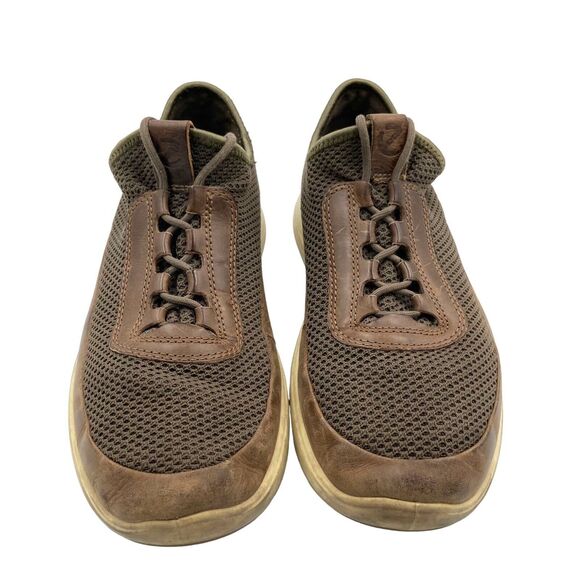 ECCO Soft 7 Runner Mens 7 Leather Running Shoes Brown Athletic Sneaker Comfort main image 6